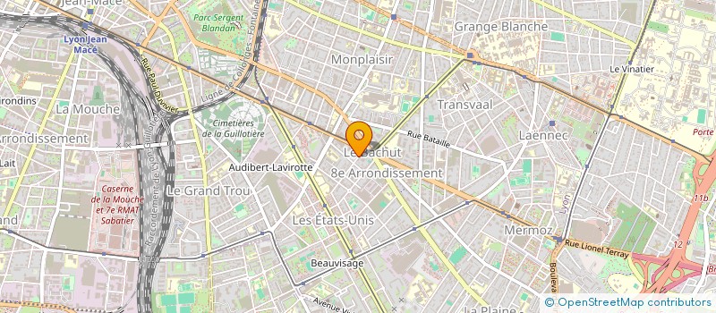 localisation de l'entreprise CELIDEAL à LYON