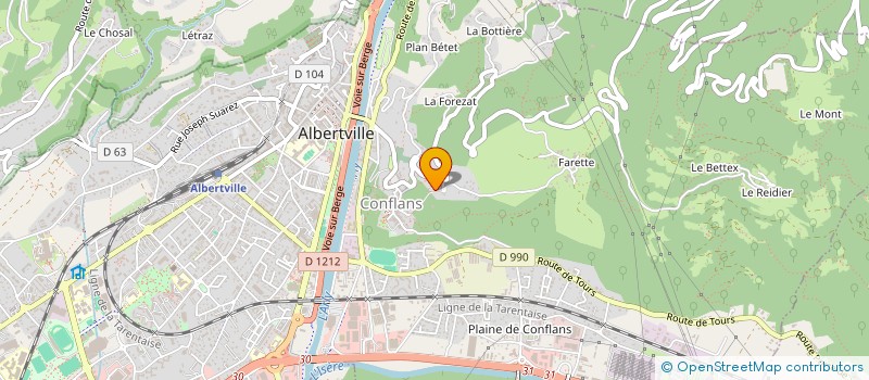 localisation de l'entreprise CELIDI  MARGENCEL