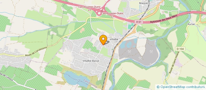 localisation de l'entreprise CELIDIET à CARCASSONNE