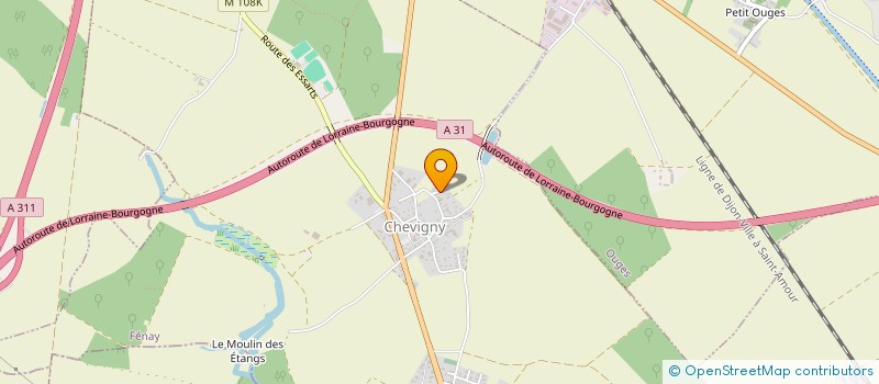 localisation de l'entreprise CELIE  OUGES