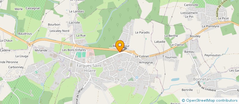 localisation de l'entreprise CELIK BEAUSEJOUR  FARGUES-SAINT-HILAIRE