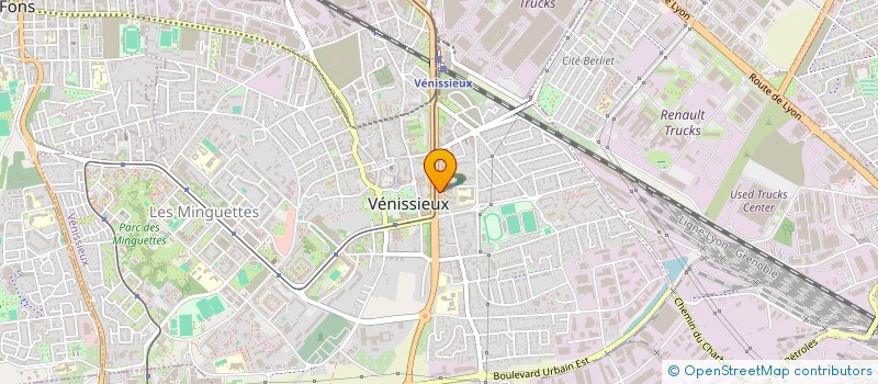 localisation de l'entreprise CELIK BT  VENISSIEUX