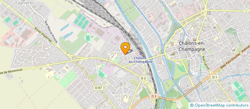 localisation de l'entreprise CELIK YILDIRIM  CHALONS-EN-CHAMPAGNE