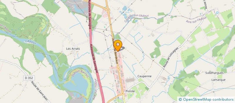 localisation de l'entreprise CELIKA  AIRE-SUR-L'ADOUR