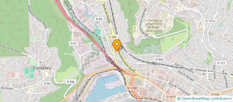 localisation de l'entreprise CELIKEL à ROUEN