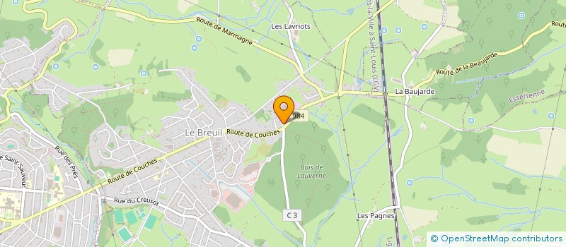 localisation de l'entreprise CELIKOGLU  LE BREUIL