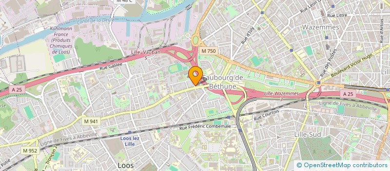 localisation de l'entreprise CELIMA LILLE à LILLE