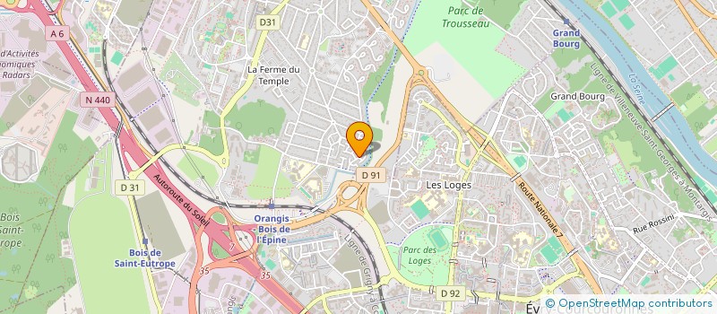 localisation de l'entreprise CELIMAGINE  RIS-ORANGIS