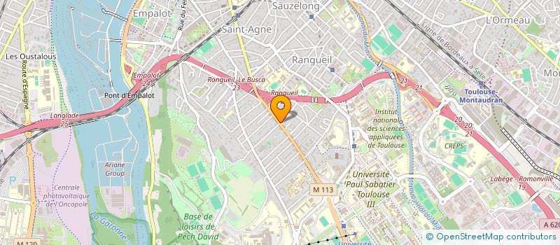 localisation de l'entreprise CELIMAJE à TOULOUSE