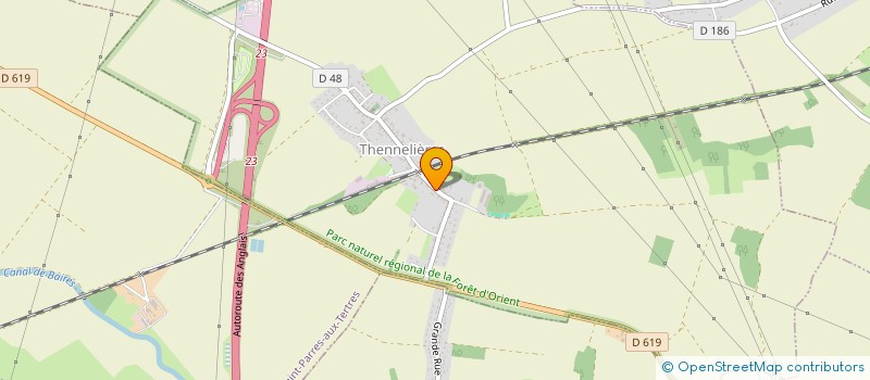 localisation de l'entreprise CELIMMO  THENNELIERES