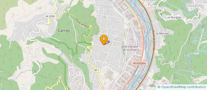 localisation de l'entreprise CELINA à CARROS