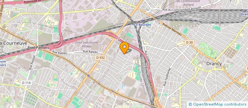 localisation de l'entreprise CELINA à DRANCY