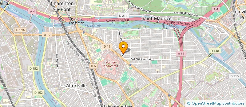 localisation de l'entreprise CELINANDRE  MAISONS-ALFORT