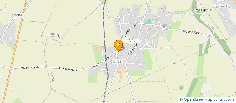 localisation de l'entreprise CELINARNAUD  INGOUVILLE