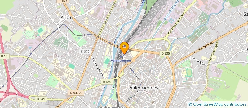 localisation de l'entreprise CELINE  VALENCIENNES