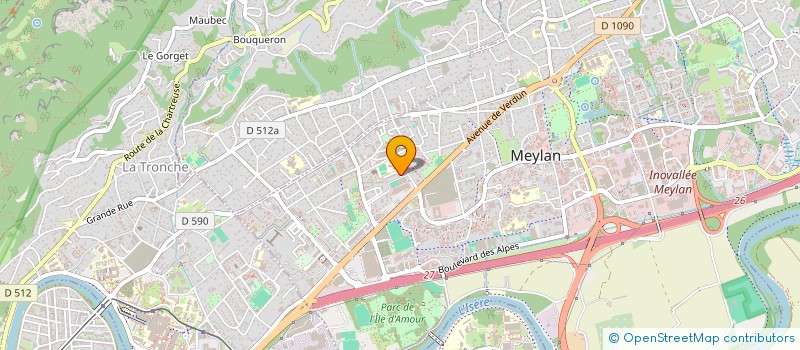 localisation de l'entreprise CELINE  MEYLAN