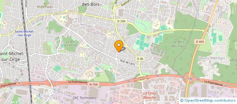 localisation de l'entreprise CELINE à SAINTE-GENEVIEVE-DES-BOIS