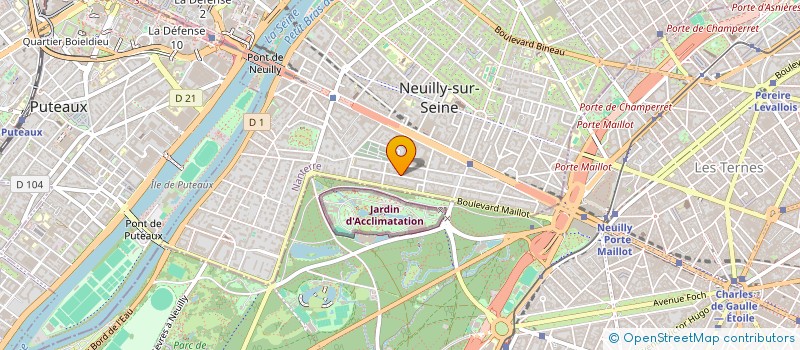 localisation de l'entreprise CELINE ATTIAS CONSEIL à NEUILLY-SUR-SEINE
