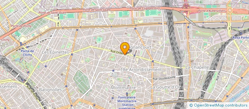 localisation de l'entreprise CELINE BEAUTE  PARIS