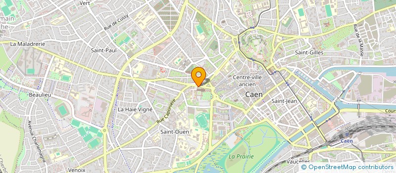 localisation de l'entreprise CELINE BIDAUX à CAEN