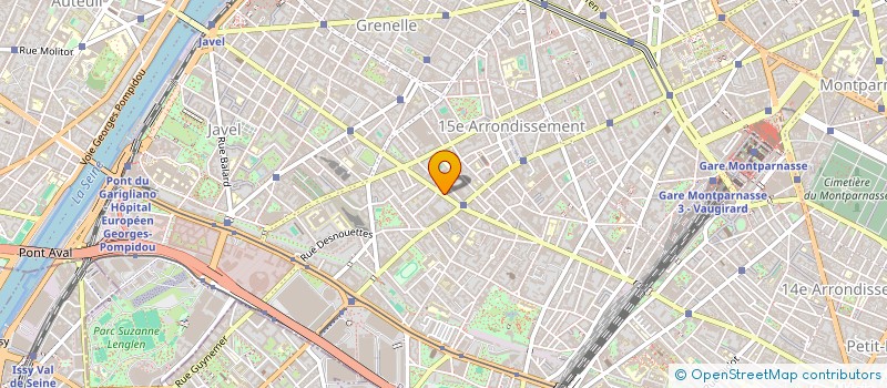 localisation de l'entreprise CELINE CASTANET ARCHITECTURE INTERIEURE  PARIS