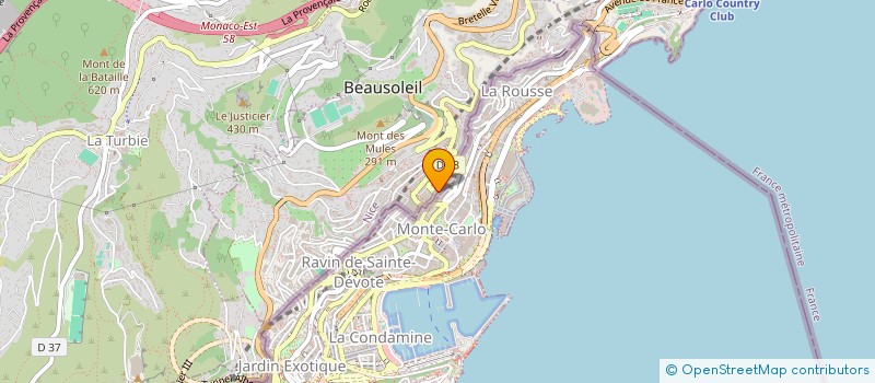 localisation de l'entreprise CELINE&CO  BEAUSOLEIL