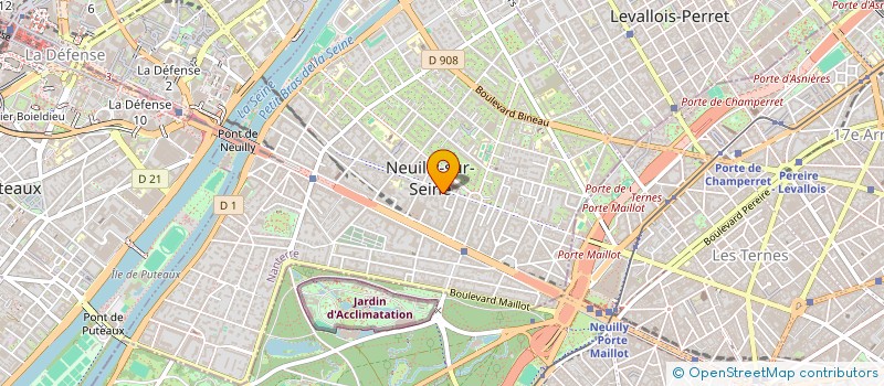 localisation de l'entreprise CELINE DEWAVRIN DECOR à NEUILLY-SUR-SEINE