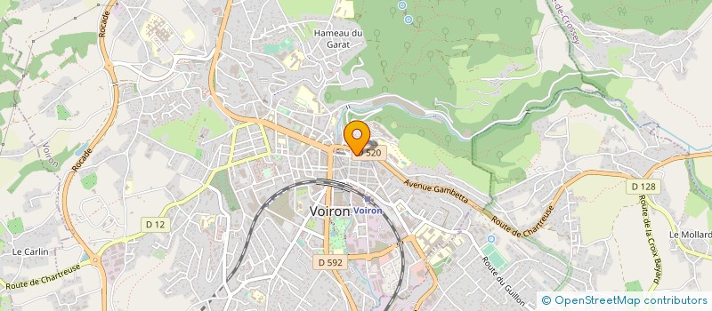 localisation de l'entreprise CELINE DIET à VOIRON