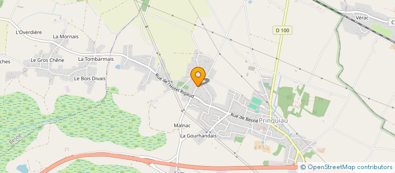 localisation de l'entreprise CELINE-E-S  PRINQUIAU