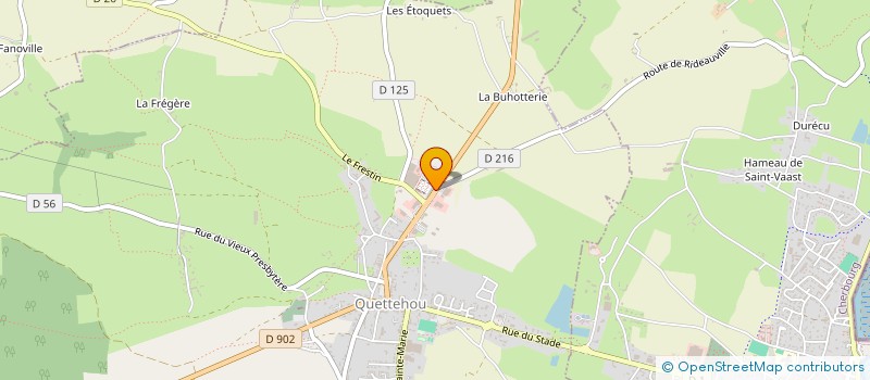 localisation de l'entreprise CELINE HAVET  QUETTEHOU