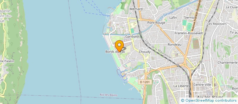 localisation de l'entreprise CELINE HOME SERVICES  AIX-LES-BAINS