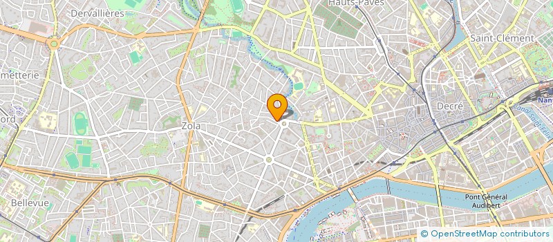 localisation de l'entreprise CELINE JOLIVET à NANTES