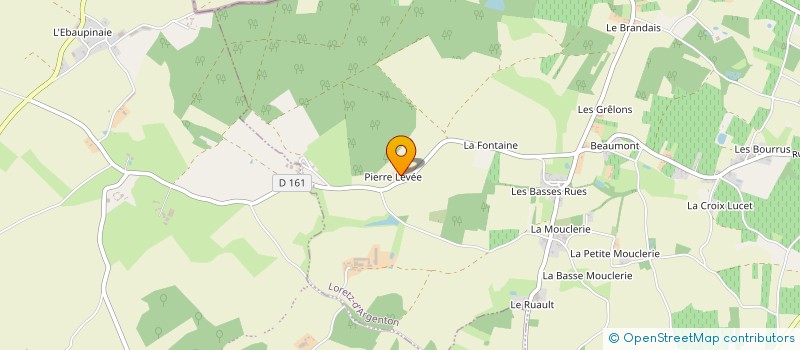 localisation de l'entreprise CELINE. L JOAILLERIE  LORETZ-D'ARGENTON