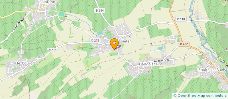 localisation de l'entreprise CELINE LETEURE MEDICAL  BERGBIETEN