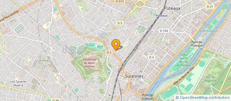 localisation de l'entreprise CELINE MELI  SURESNES