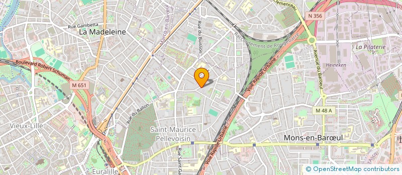 localisation de l'entreprise CELINE MONTADOR BOUTOILLE NOTAIRE à LILLE