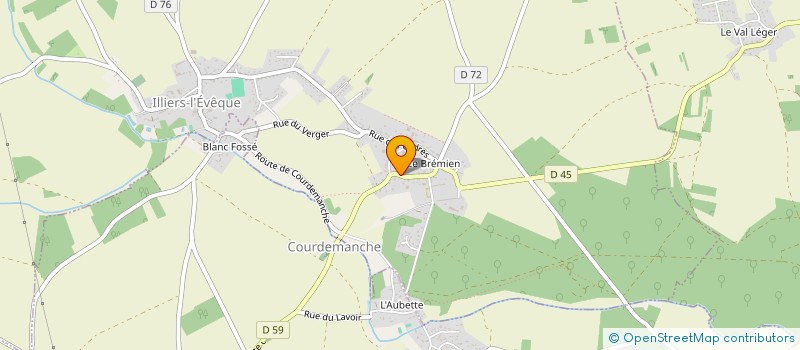localisation de l'entreprise CELINE PITOIS                       0 à ILLIERS-L'EVEQUE