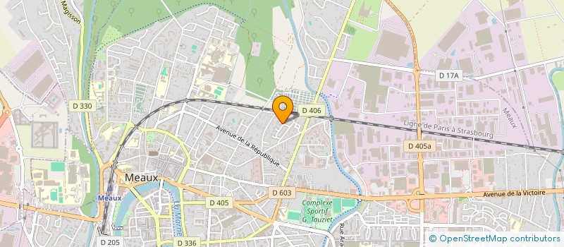 localisation de l'entreprise CELINE RENAUDIE SAS à MEAUX
