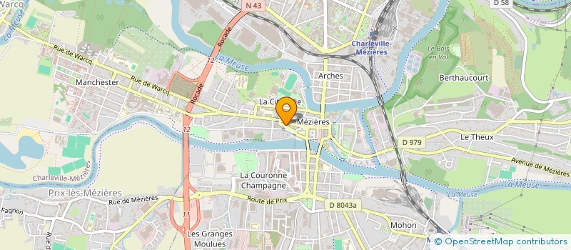 localisation de l'entreprise CELINIE  WARCQ