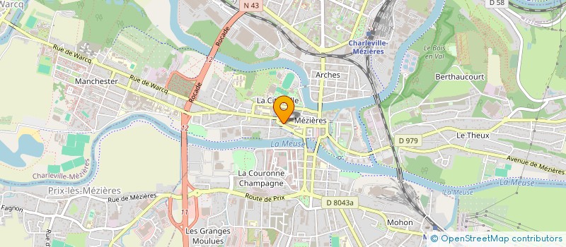 localisation de l'entreprise CELINIE CHARLES  WARCQ