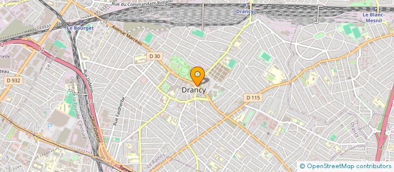 localisation de l'entreprise CELINO COIFFURE à DRANCY