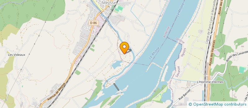 localisation de l'entreprise CELINOIT  MEYSSE