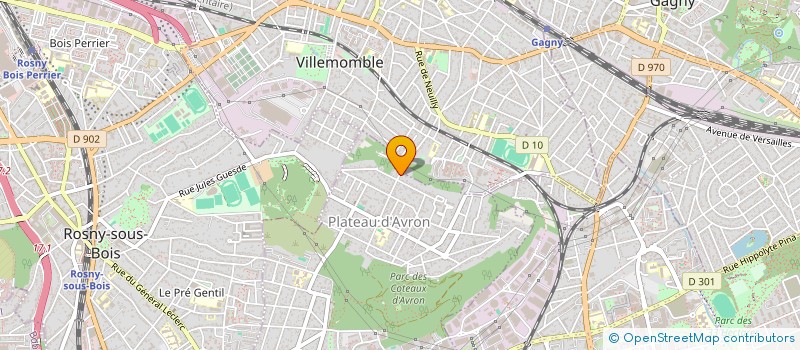 localisation de l'entreprise CELIOS CONSULTING  NEUILLY-PLAISANCE