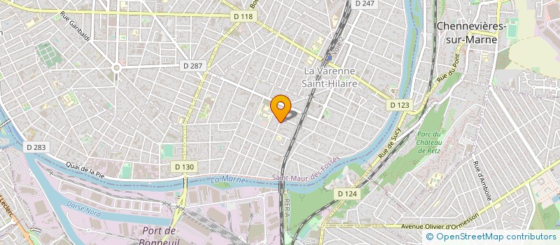 localisation de l'entreprise CELIRA à SAINT-MAUR-DES-FOSSES