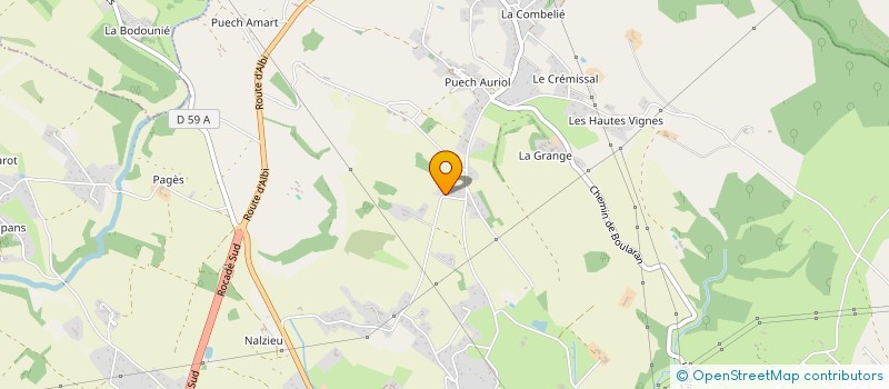 localisation de l'entreprise CELIS  CASTRES