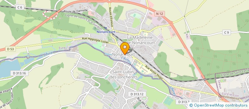 localisation de l'entreprise CELISA  NONANCOURT