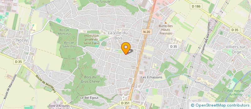 localisation de l'entreprise CELISA à LA VILLE-DU-BOIS
