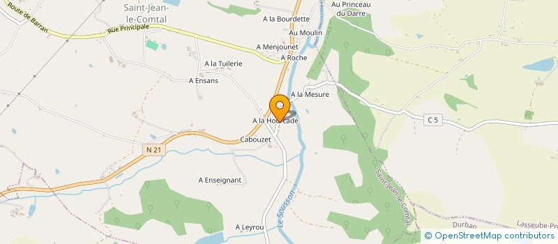 localisation de l'entreprise CELISA à LASSEUBE-PROPRE