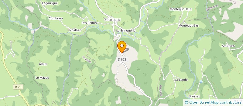 localisation de l'entreprise CELISTE  LE NAYRAC