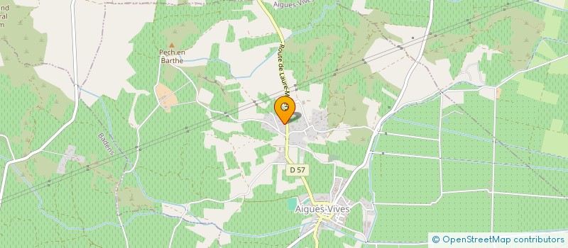 localisation de l'entreprise CELJ  AIGUES-VIVES